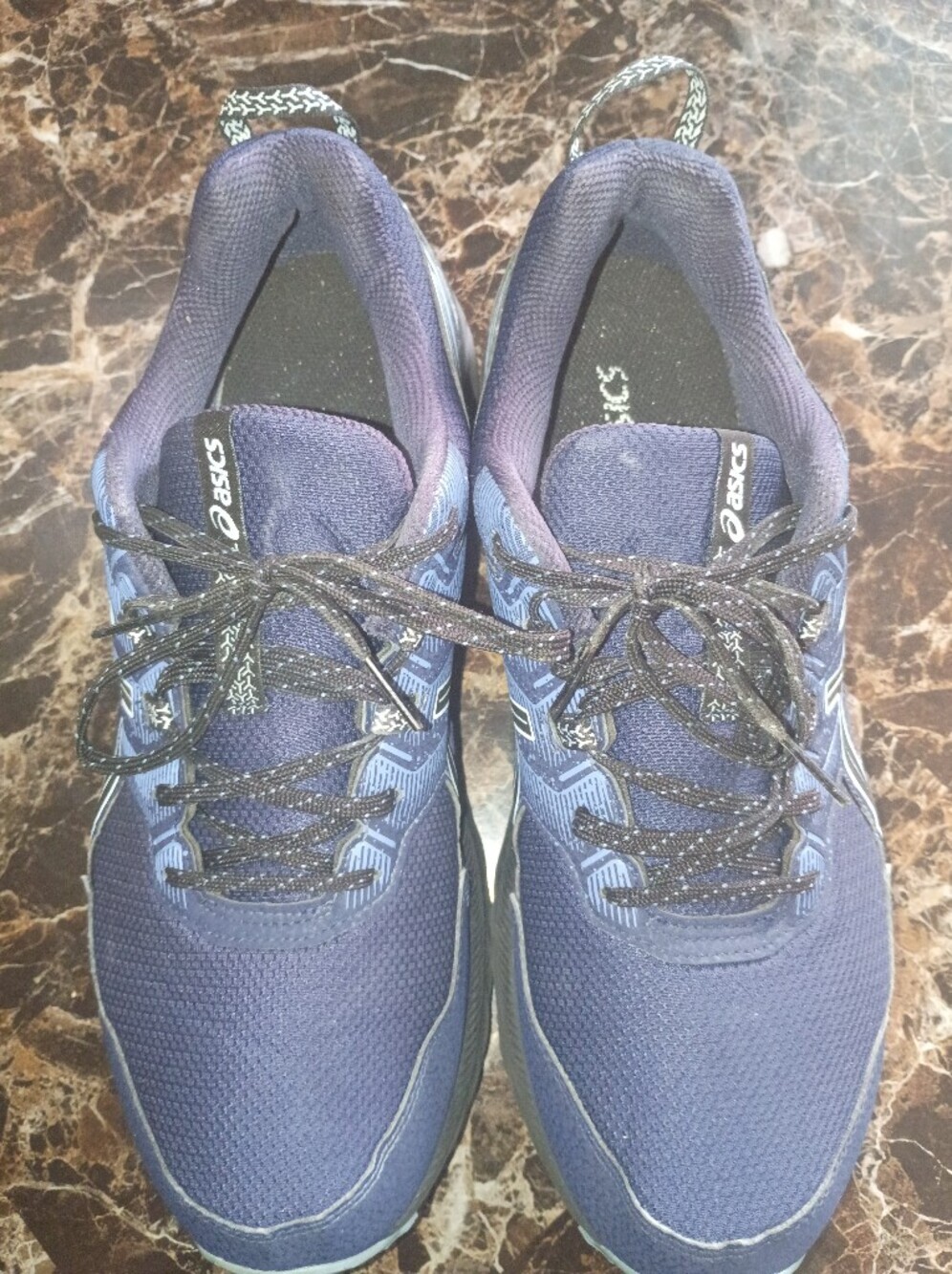 ASICS Men Navy Running Sneakers